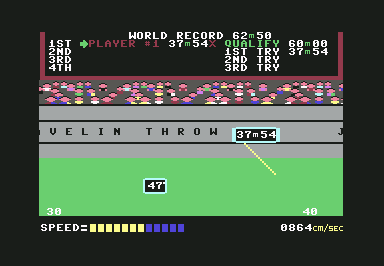 Track & Field screenshot 5 for Atari 2600